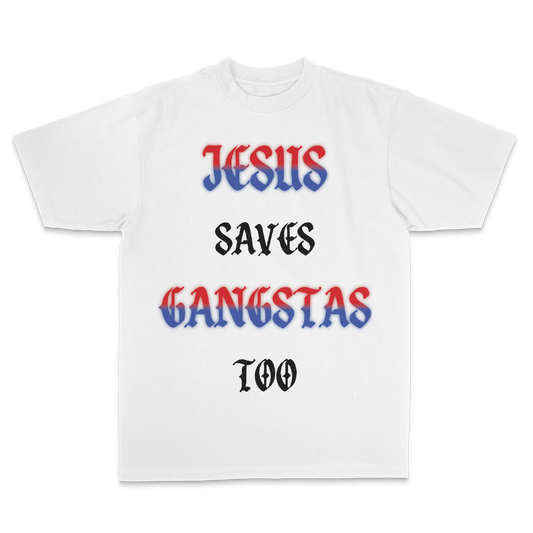 Jesus Saves (White)