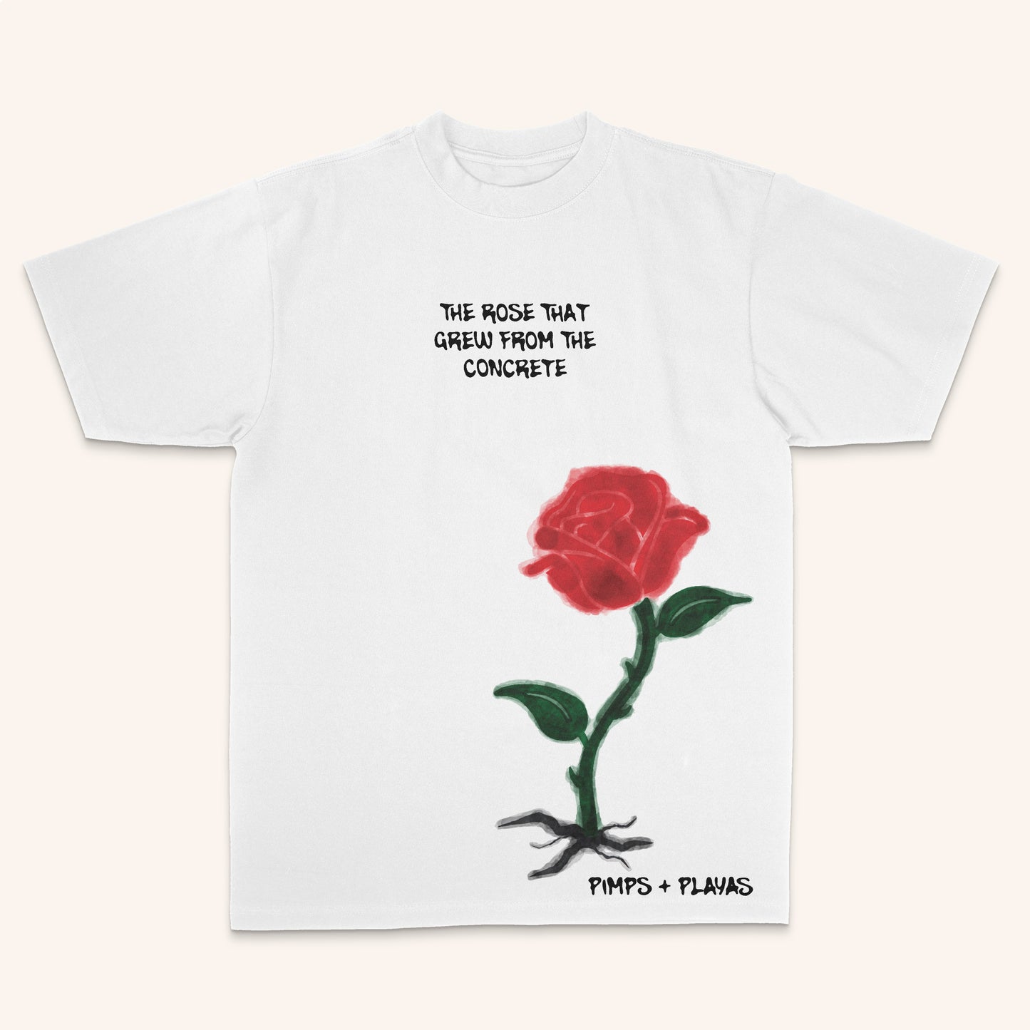 Concrete Rose (White)