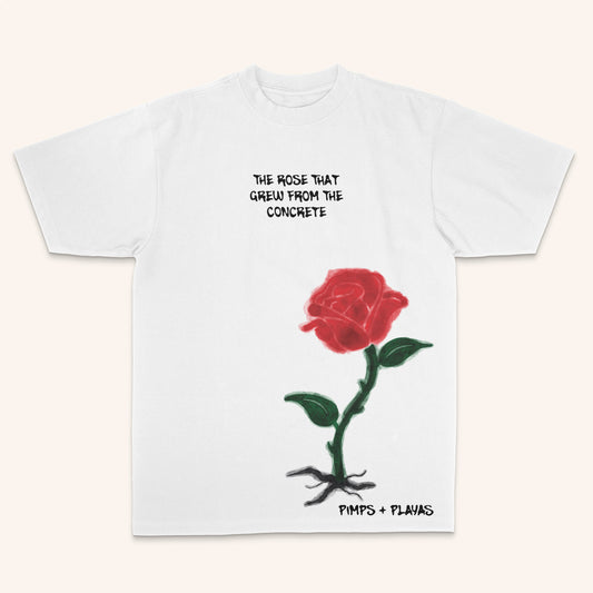 Concrete Rose (White)