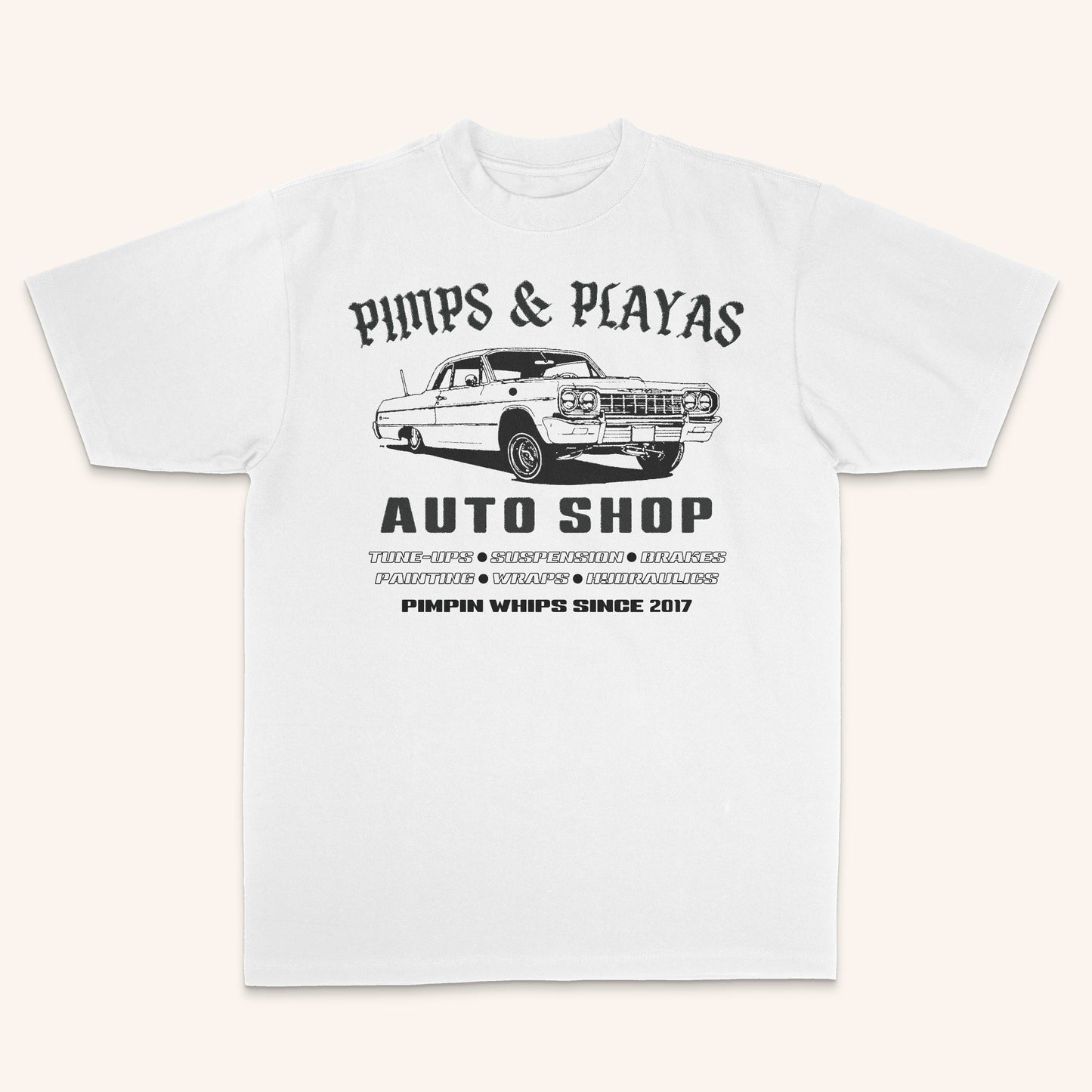 Auto Shop Tee (White)