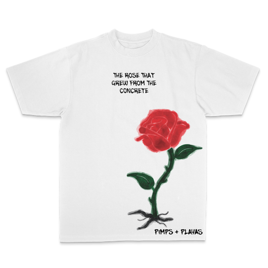 Concrete Rose (White)
